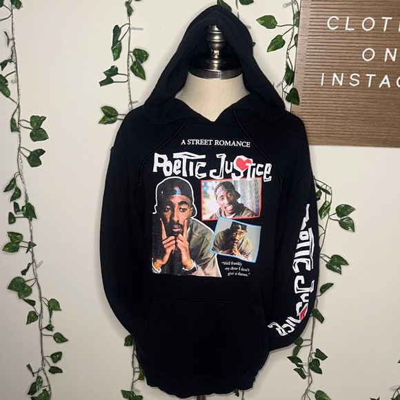 TuPac Graphic Print Hoodie - Picture 1 of 6